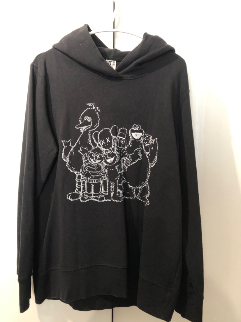 Uniqlo kaws sesame street hoodie hot sale