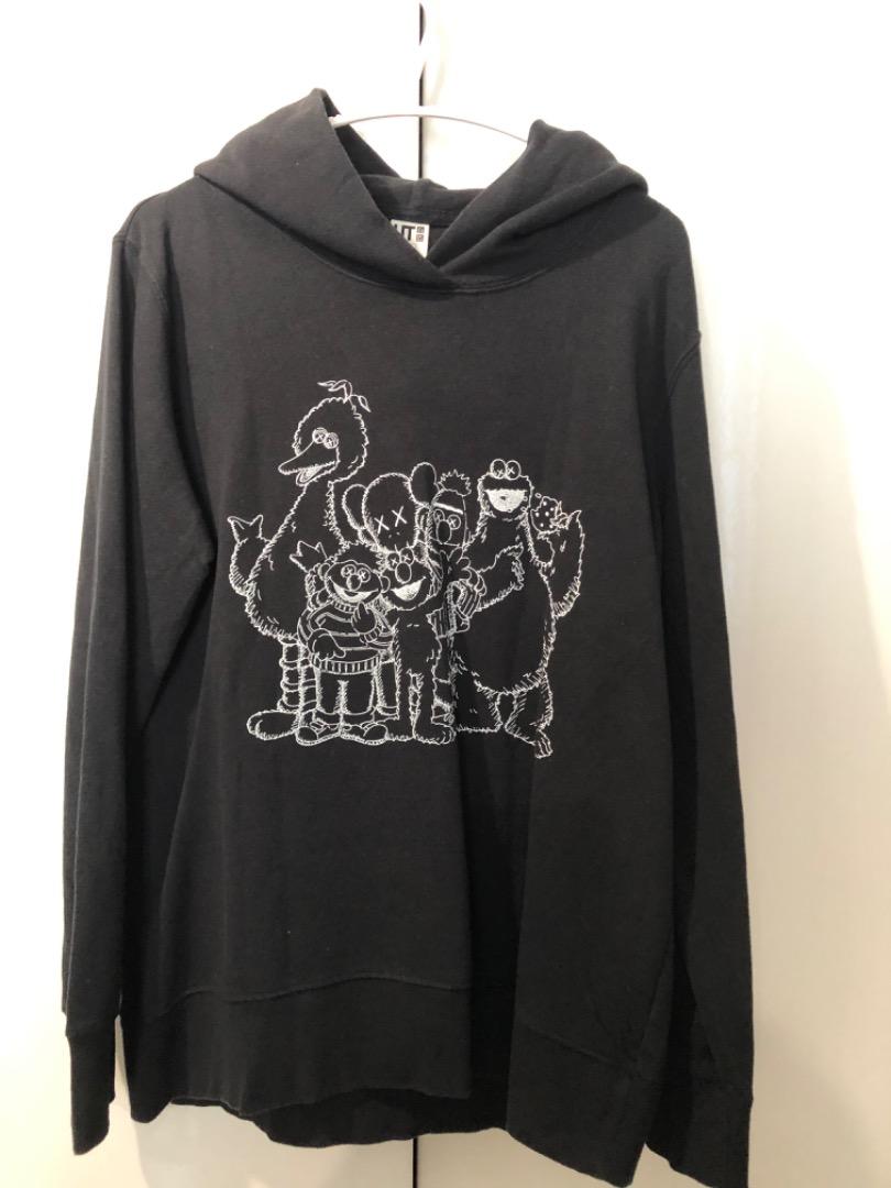 Kaws on sale black hoodie