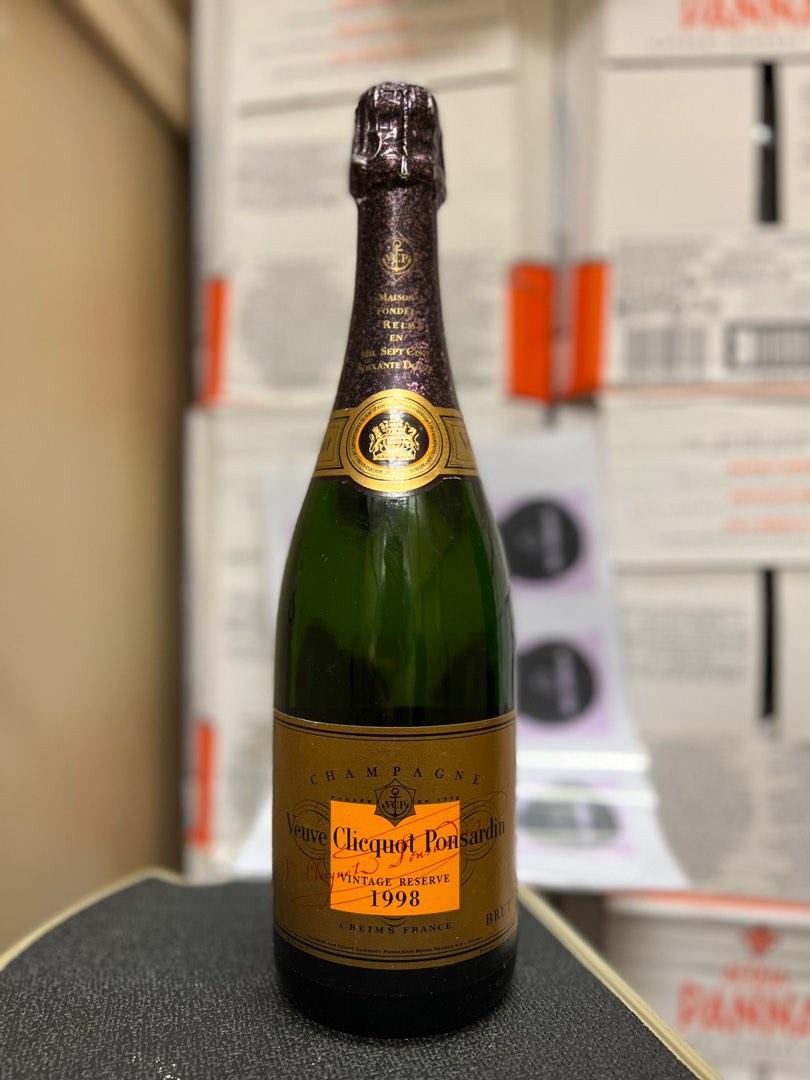 1998 VCP Veuve Clicquot Ponsardin Champagne Brut Vintage, 嘢食& 嘢