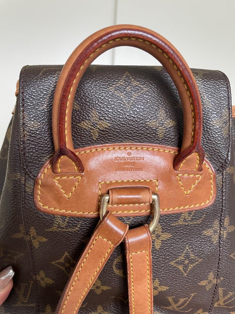 Vintage LV Montsouris Backpack, Luxury, Bags & Wallets on Carousell
