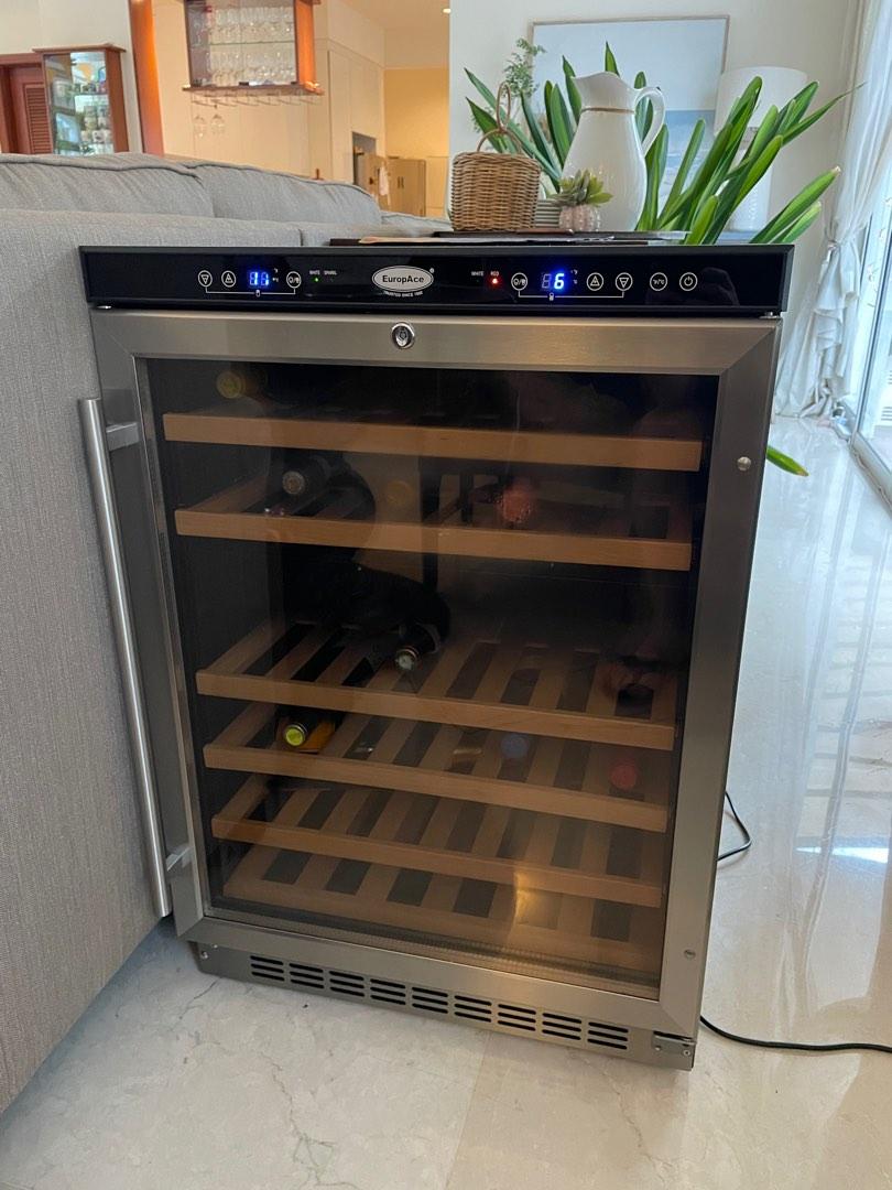 Wine Cooler EuropAce EWC 6460S, TV & Home Appliances, Kitchen