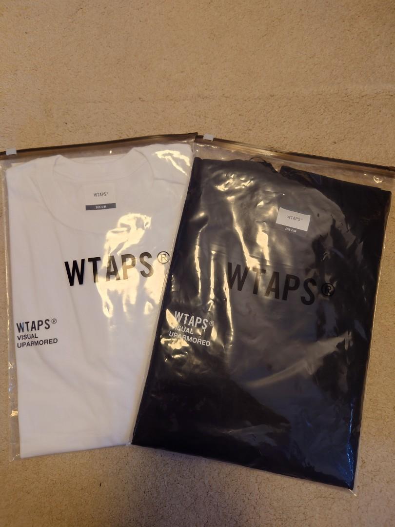 現貨）Wtaps 22SS Visual Uparmored Tee XL Black White, 男裝, 上身及