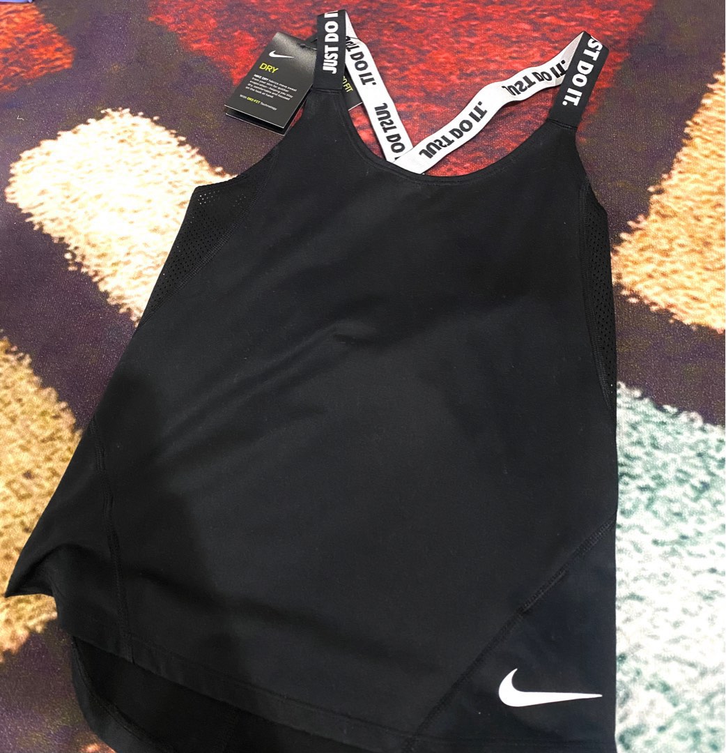 WTS AUTHENTIC NIKE WOMENS Training Tank Top, Women's Fashion, Activewear on  Carousell