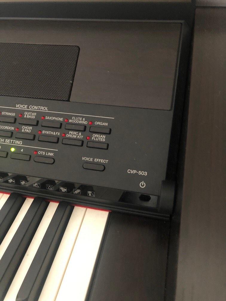 Yamaha clavinova cvp503 piano moving house sale , Hobbies & Toys
