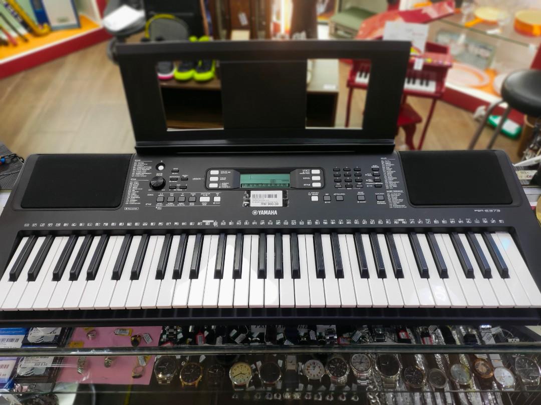 Yamaha PSRE373 61Key Portable Keyboard, Hobbies & Toys, Music & Media