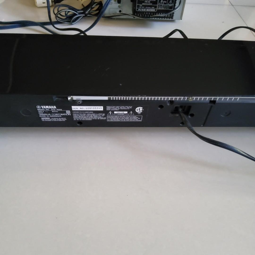 YAMAHA SOUNDBAR ATS 1520 BLUETOOTH SPEAKER. CAME FROM USA. 120