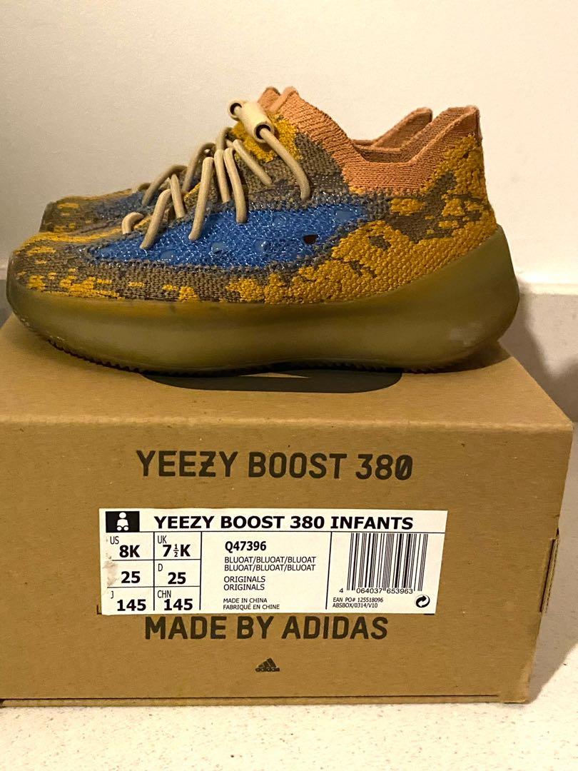 Yeezy Boost 380 Infant US8K Reduced price
