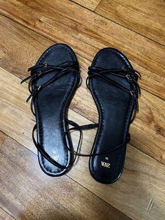 Zara Black Sandals
