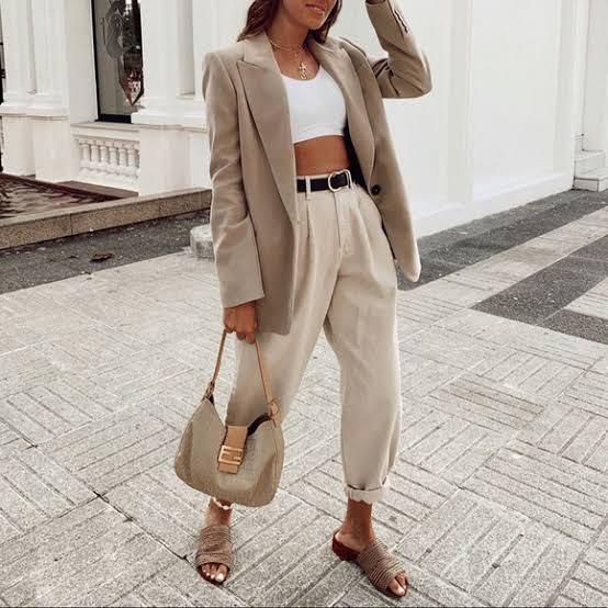 Pantalon clearance zara slouchy