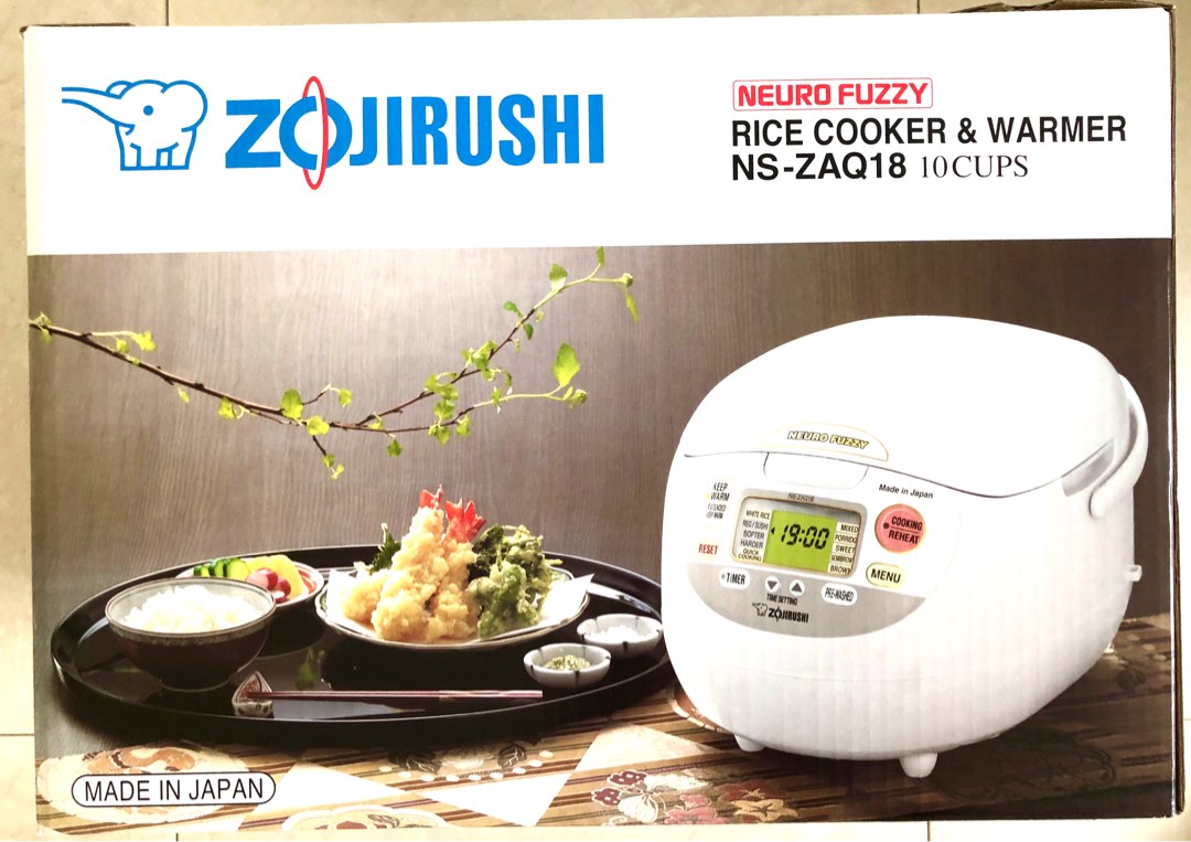 Zojirushi 1.8L Fuzzy Logic Rice Cooker/Warmer (NSZAQ18), TV