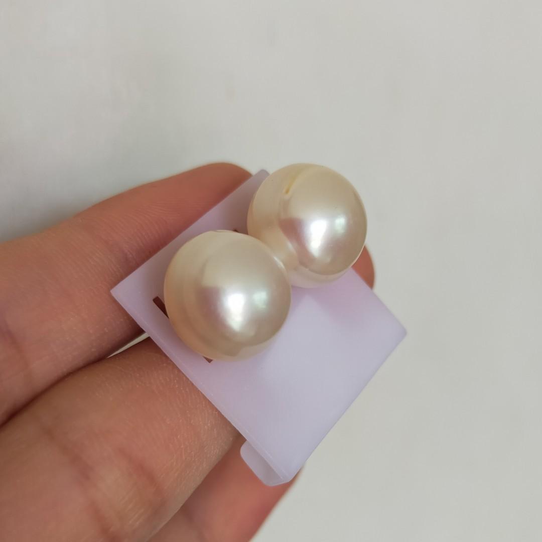 Uncultured shop pearl earrings