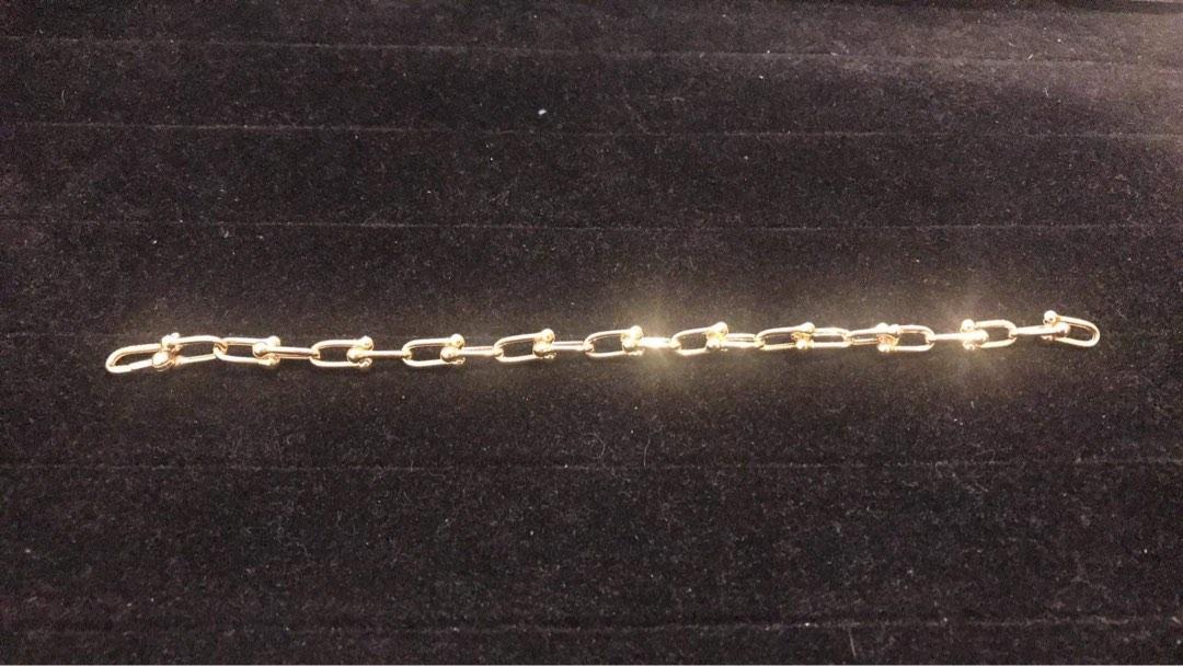 18k Saudi gold tiffany hardware inspired design, Women's Fashion