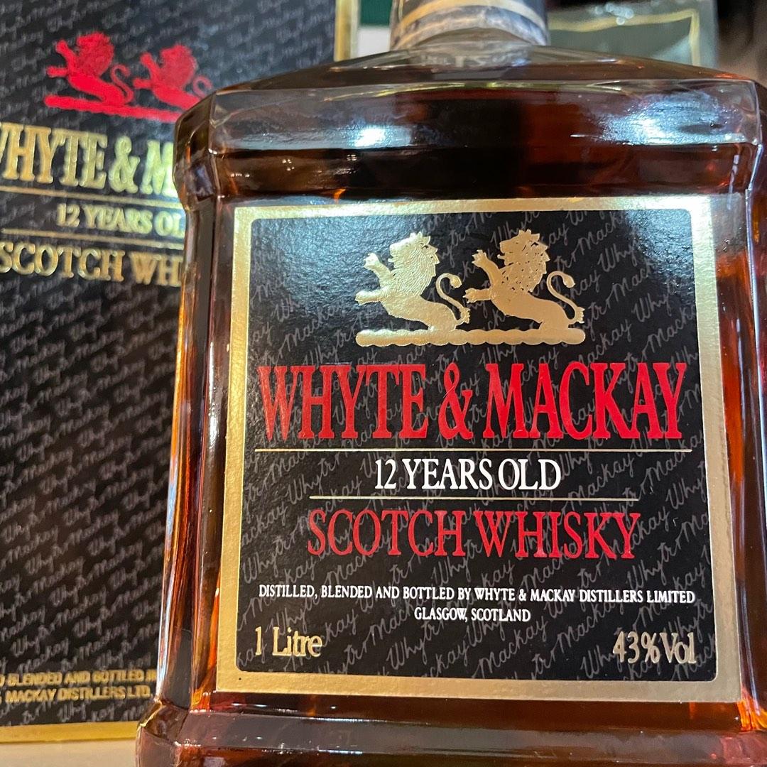 WHYTE & MACKAY 12 YEARS OLD 1L Whyte & Mackay 12 Year Old