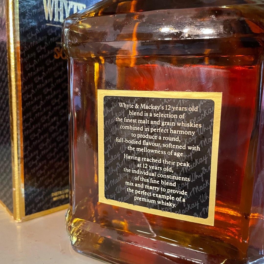 WHYTE & MACKAY 12 YEARS OLD 1L WHYTE & MACKAY 12 YEARS OLD 1L