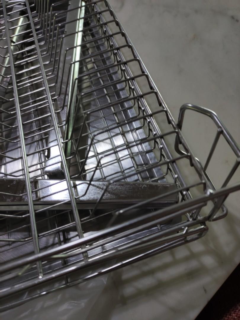 22 inch Stainless standalone dish rack, Furniture & Home Living ...