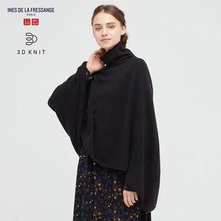 3D Knit Cashmere Blend Manteau - Ines De La Fressange, UNIQLO - Size M