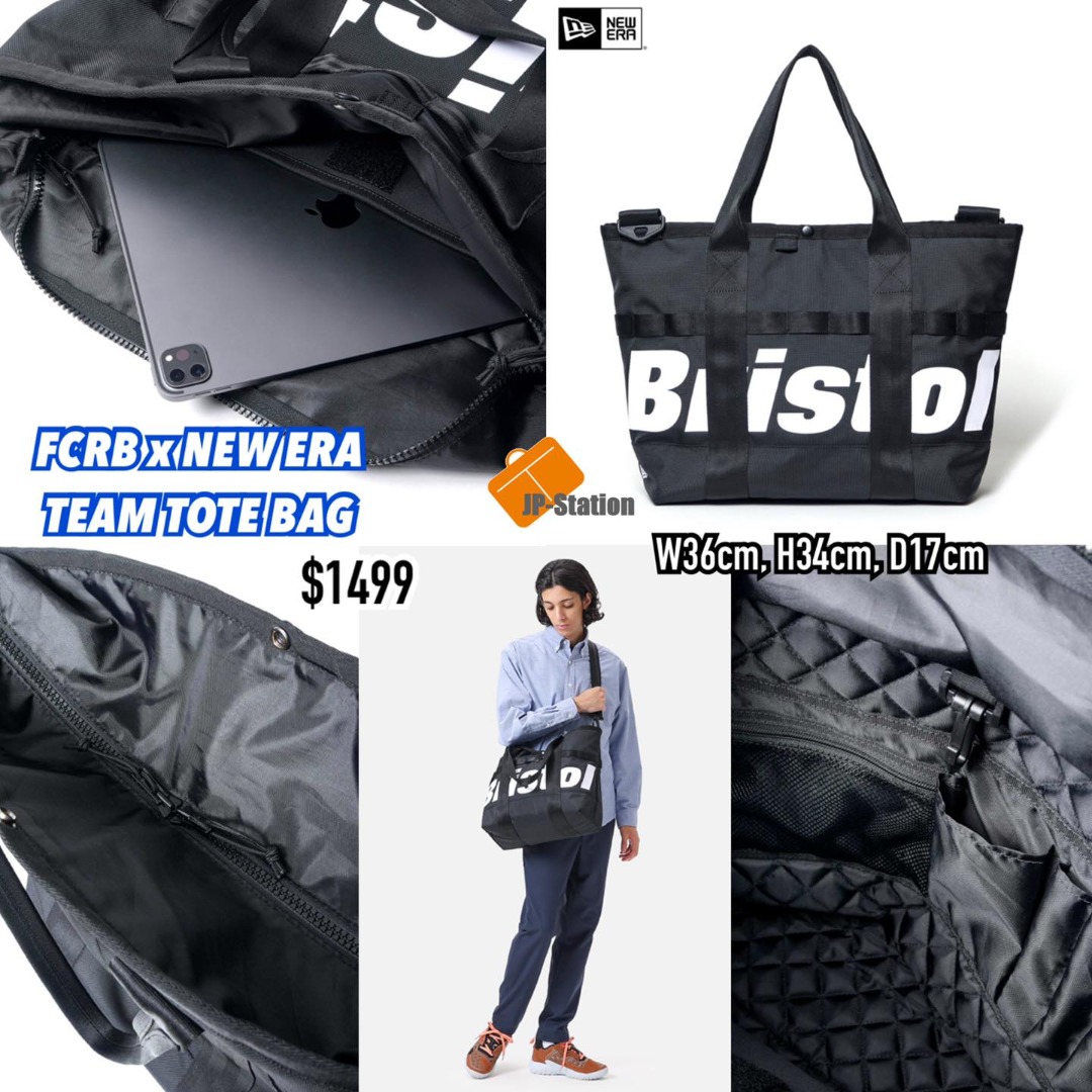F.C.R.B NEWERA GYM TOTE BAG トートバック ブリストル