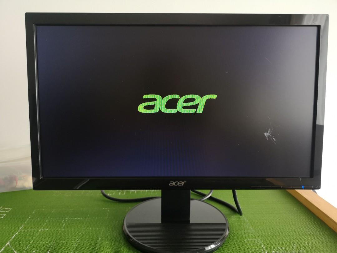 Acer monitor 19", Computers & Tech, Desktops on Carousell
