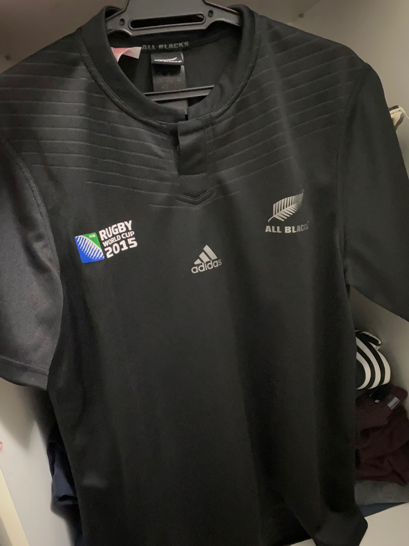 Adidas All black jersey, Men's Fashion, Activewear on Carousell