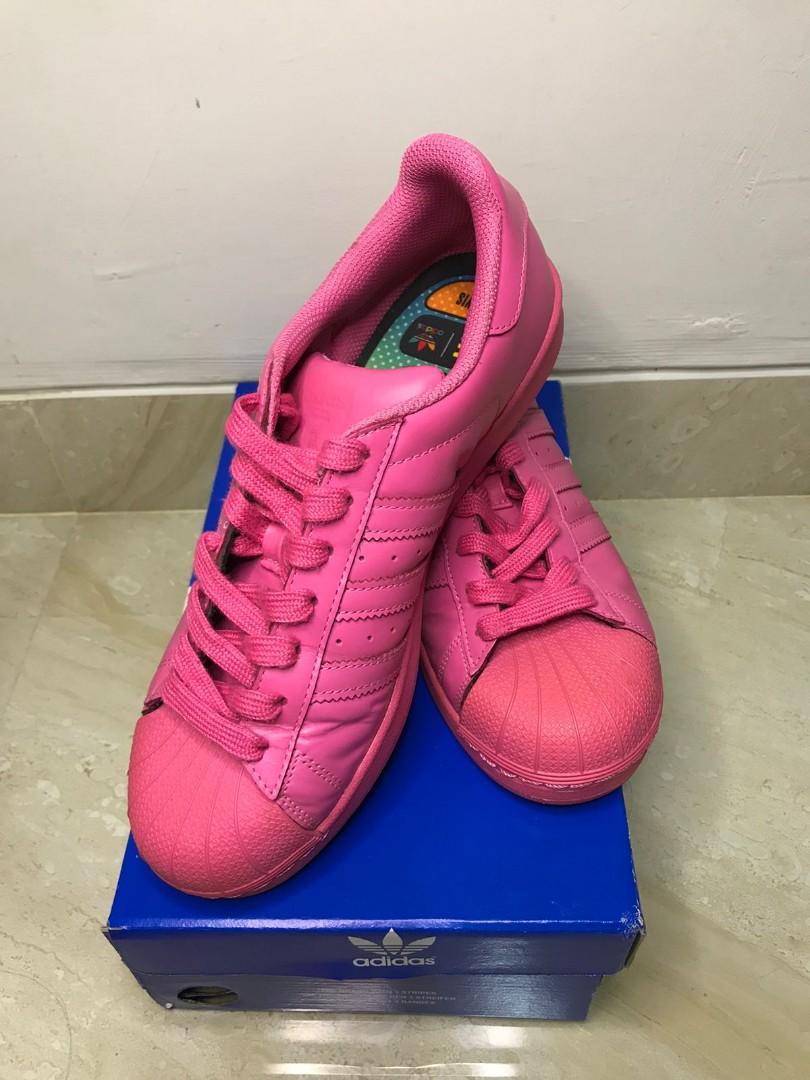 Harga sepatu adidas superstar top pink