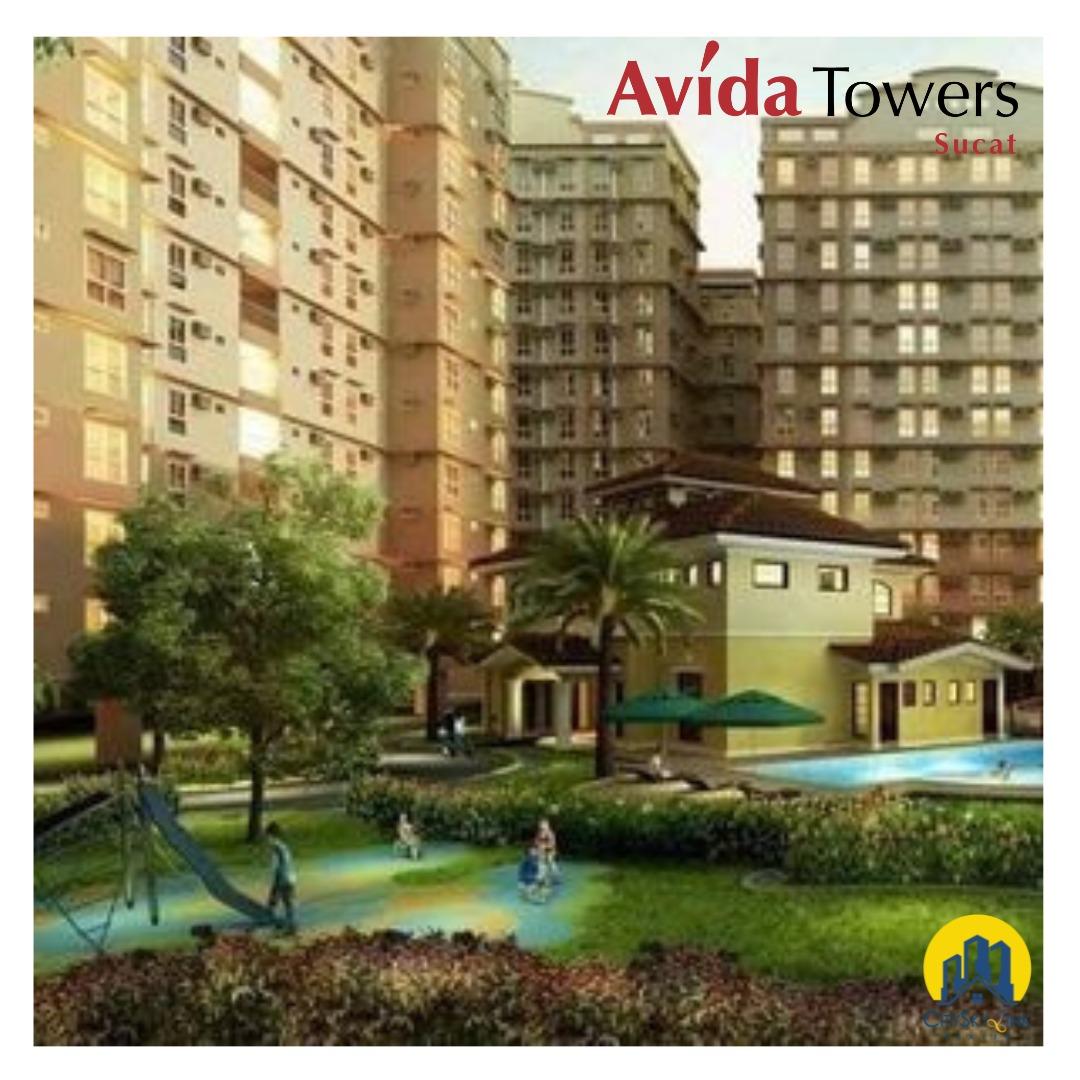 Sucat RFO Studio Condo Unit for Sale near Airport, Avida Tower's Sucat