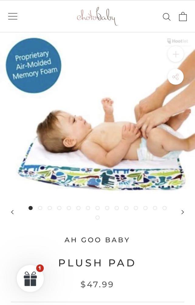 Ah goo baby changing sales pad