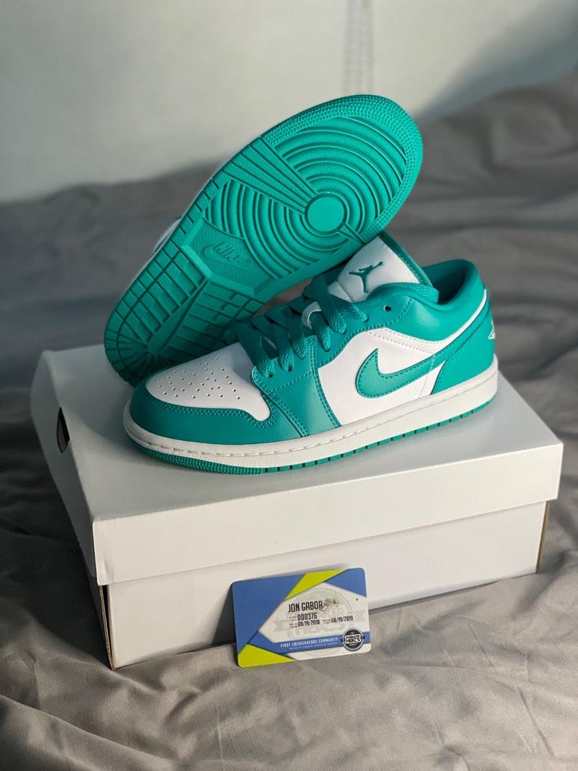 jordan 1 low turquoise