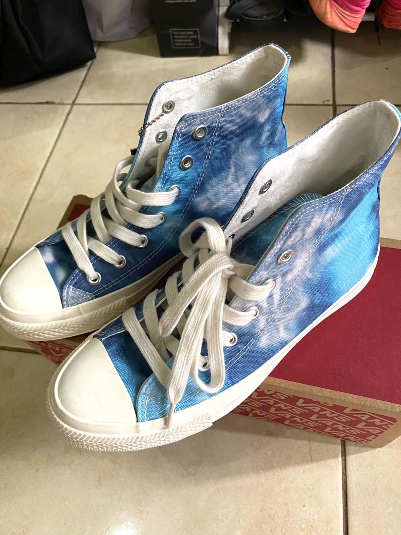 airwalk sneakers high galaxy tie dye look alike converse 90s, Fesyen