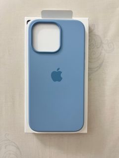 iPhone 13 mini Silicone Case with MagSafe - Blue Fog