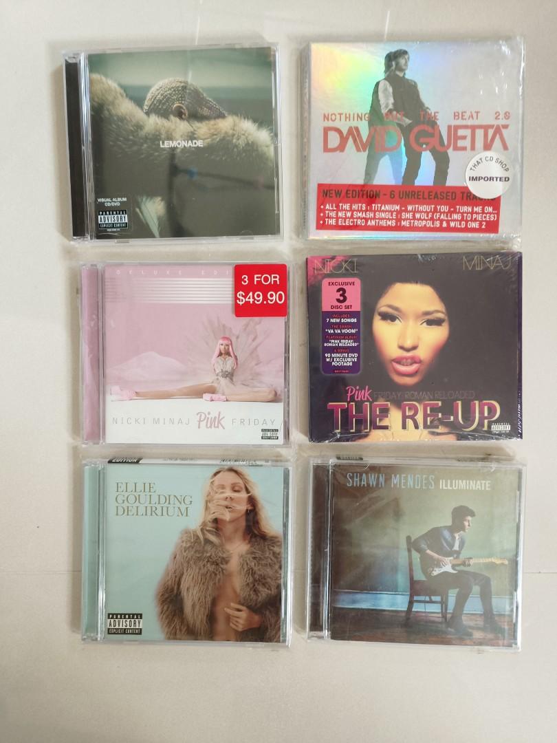 Assorted CD lot - Beyonce, Nicki Minaj, Shawn Mendes etc, Hobbies ...