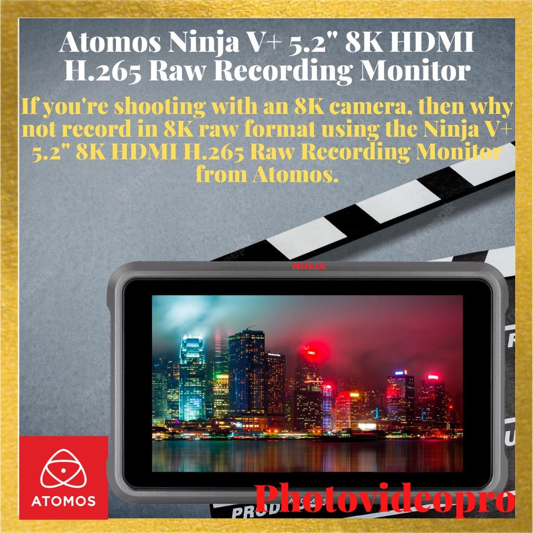 Atomos Ninja V+ 8k HDMI Monitor