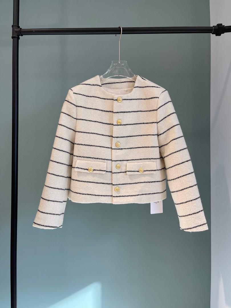 Celine shop tweed jacket
