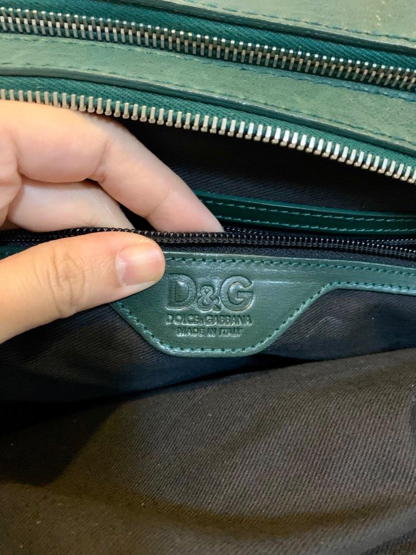 Authentic Dolce & Gabbana 7 Zip Lily Bag with Lock and Key, Luxury