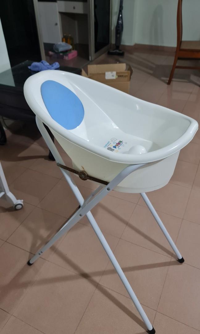 Baby bath with sales stand for sale