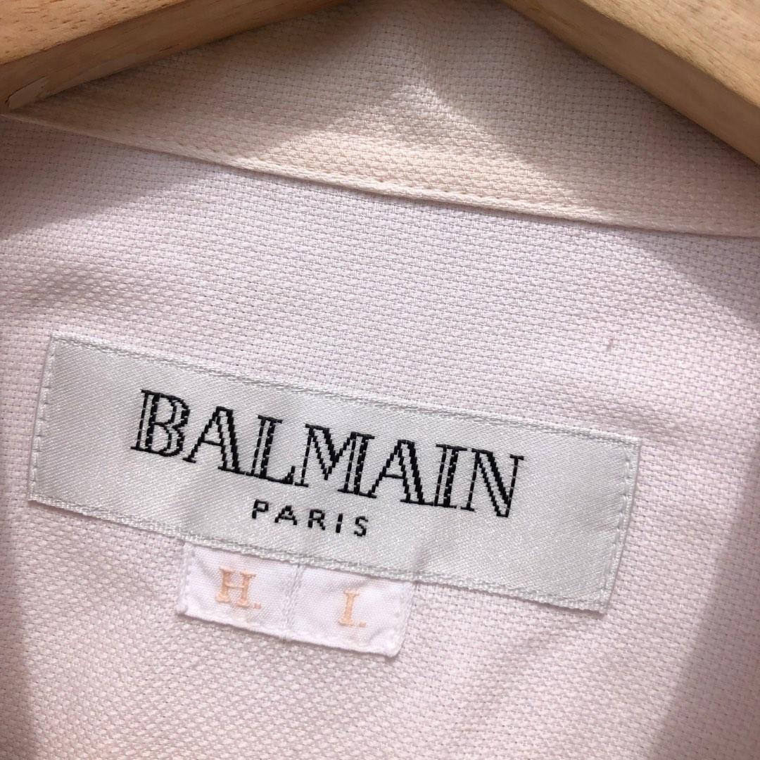 BALMAIN PARIS, Men's Fashion, Coats, Jackets and Outerwear on Carousell