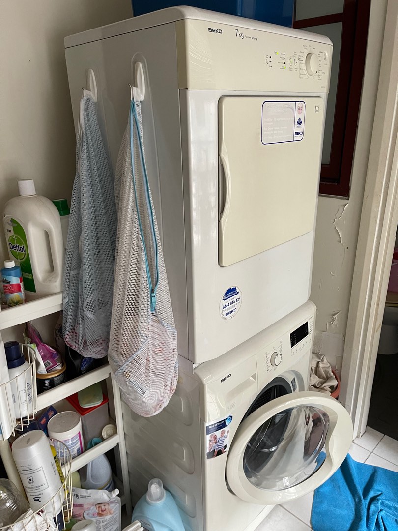 Beko Washing Machine + Dryer, TV & Home Appliances, Washing Machines