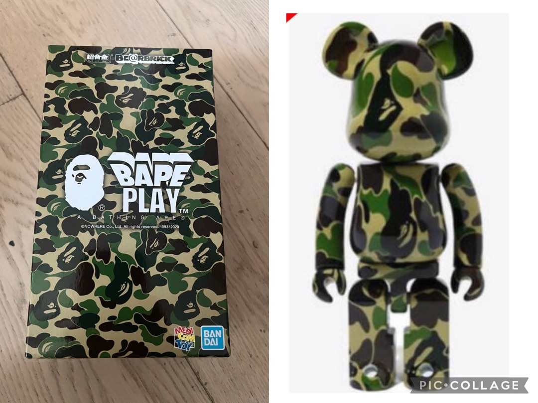 ハンドメイドBE@RBRICK × BAPE 超合金 200% GREEN