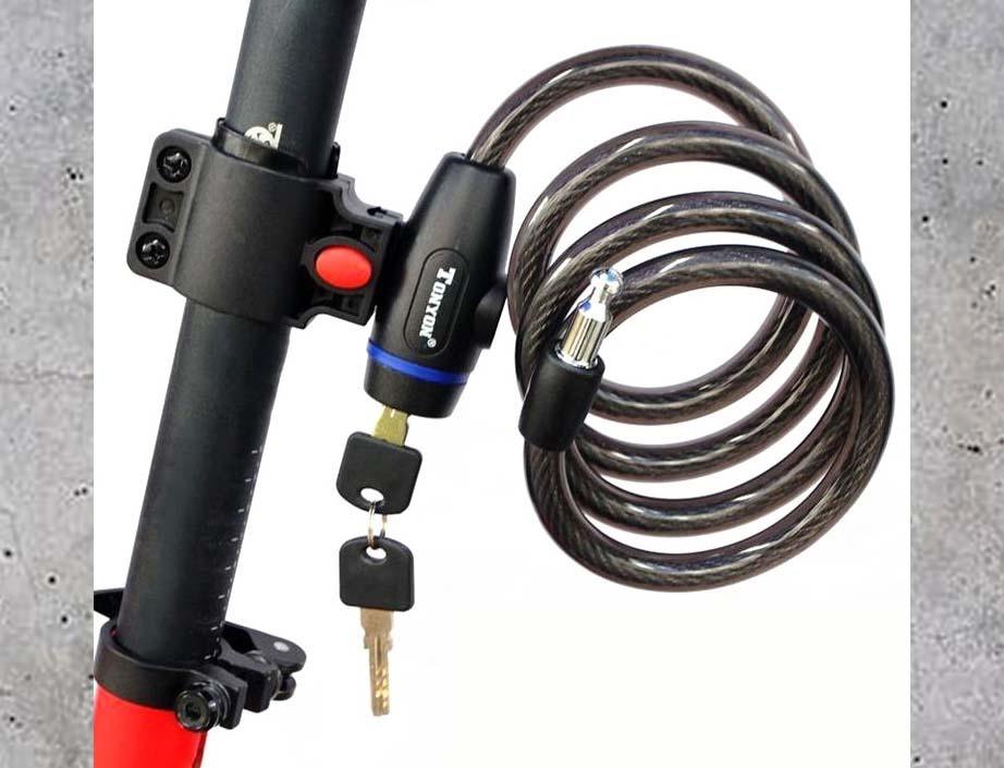 Bicycle Key Lock Quick release on bicycle seat post Bicycle Lock ...