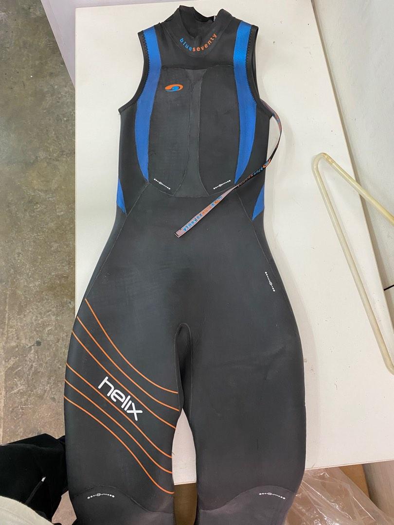 全新 Blue seventy b70 blueseventy helix , reaction sleeveless wetsuit