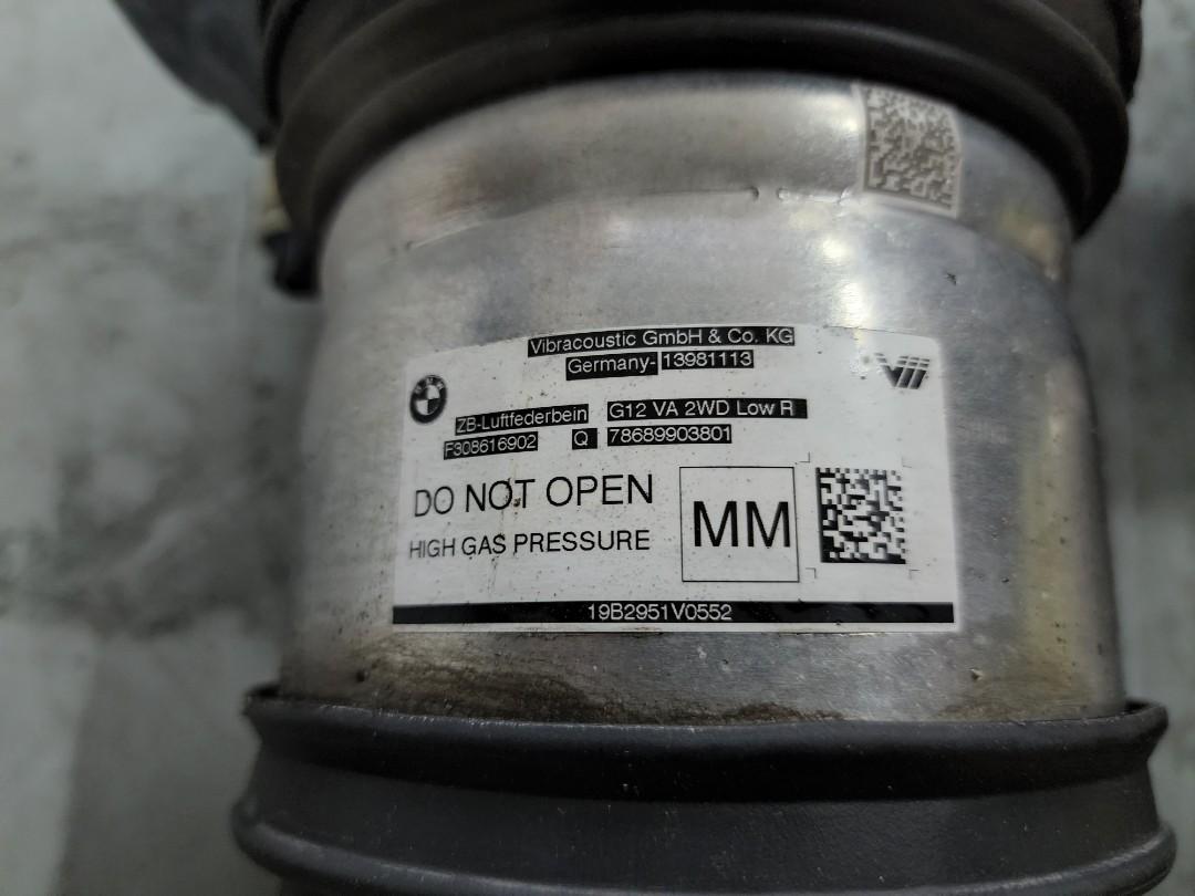 BMW 7series g11 g12 air suspension/air matic, Car Accessories