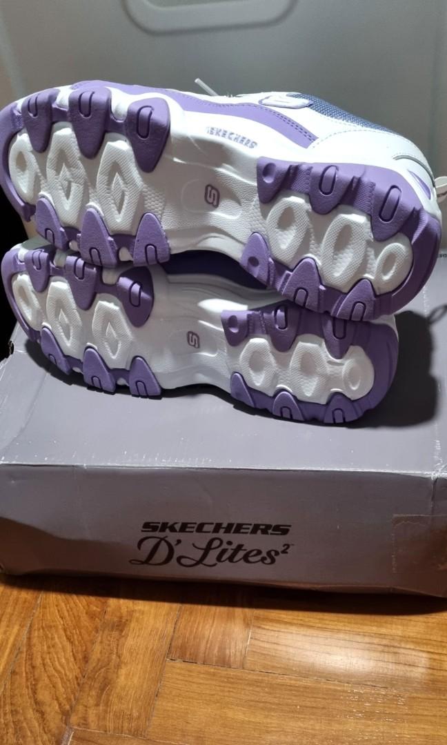 Skechers d'lites top 2 purple