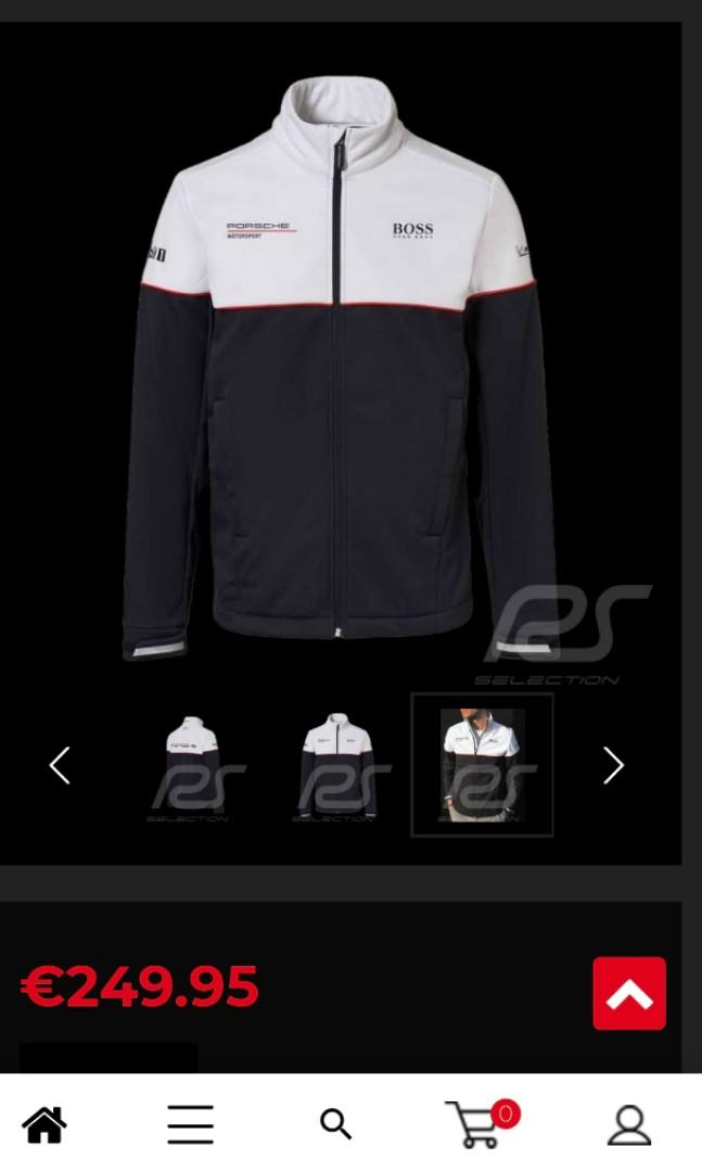 BOSS x Porsche windbreaker Jacket. BNWT 