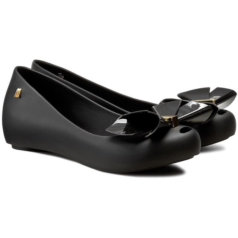 BRAND NEW Melissa Ultragirl Sweet XI Black Matt Beige Matt