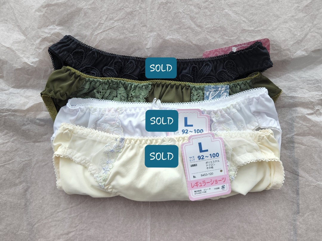 MIX LOT 3kg Bundle Japan Ladies Panties, Women's Fashion, Bottoms, Other  Bottoms on Carousell