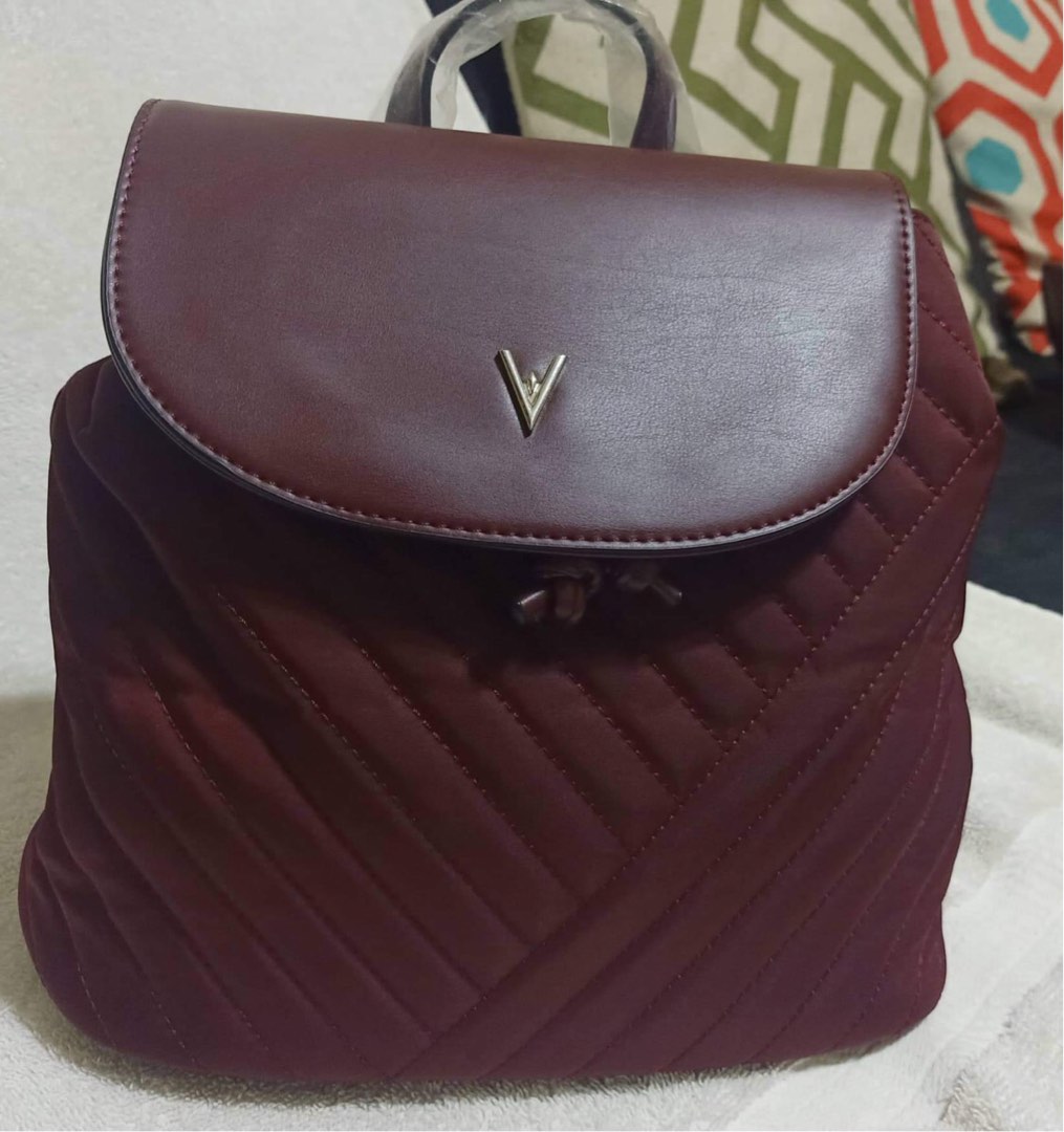 Brand New Vanessa Williams Maroon Backpack, Women's Fashion, Bags &  Wallets, Backpacks on Carousell