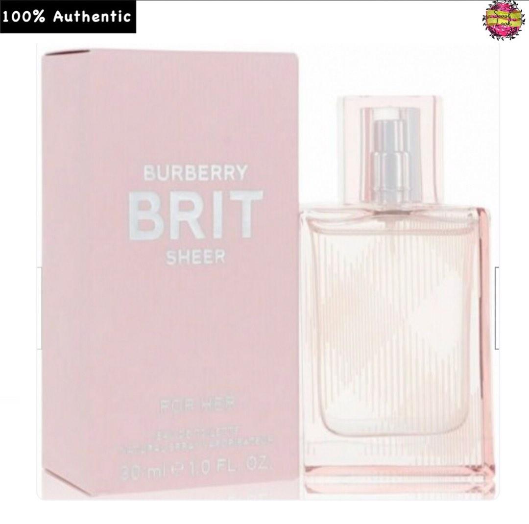 Burberry Brit Sheer EDT 30ml 100ml for Women Tester with Cap