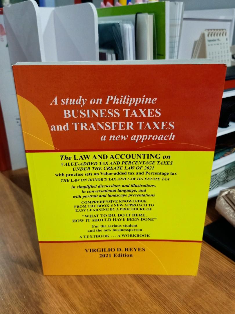 BUSINESS TAXES and TRANSFER TAXES 2021 Edition by Reyes, Hobbies
