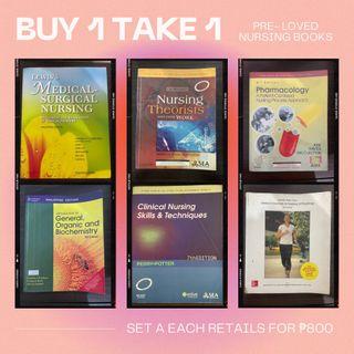Buy 1 Take 1 Secondhand Nursing Books