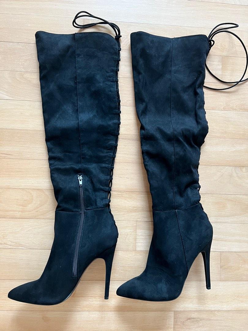 Over the knee sale boots call it spring