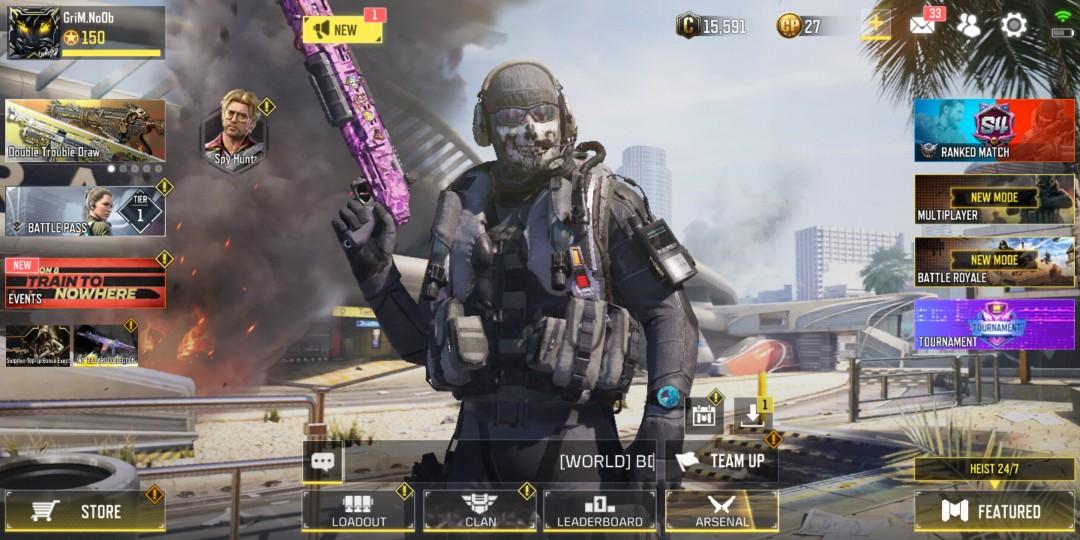 Cod Acant Call of duty account, Video Gaming, Video Games, Others on Carousell